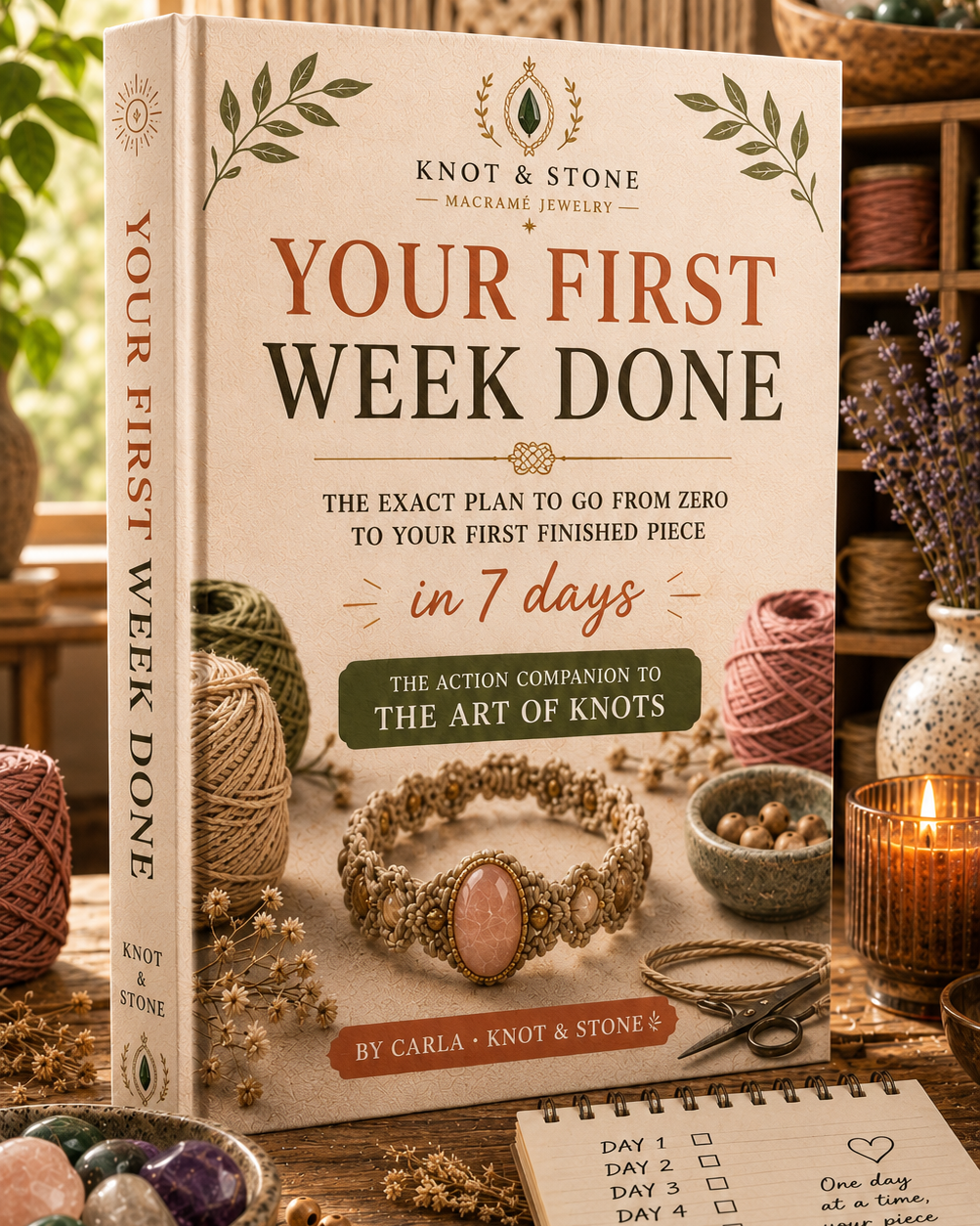 Your First Week, Solved - Get past the first week—where 90% give up—and finish your first piece in 7 days, step by step.