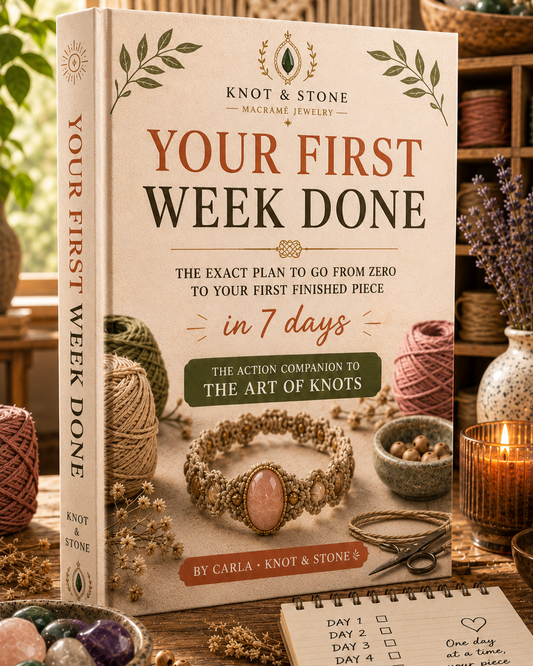 Your First Week, Solved - Get past the first week—where 90% give up—and finish your first piece in 7 days, step by step.